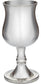 Pewter Georgian Wine Goblet Small 150ml Bright Polished Perfect for Engraving