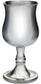 Pewter Georgian Wine Goblet Large 300ml Bright Polished Perfect for Engraving