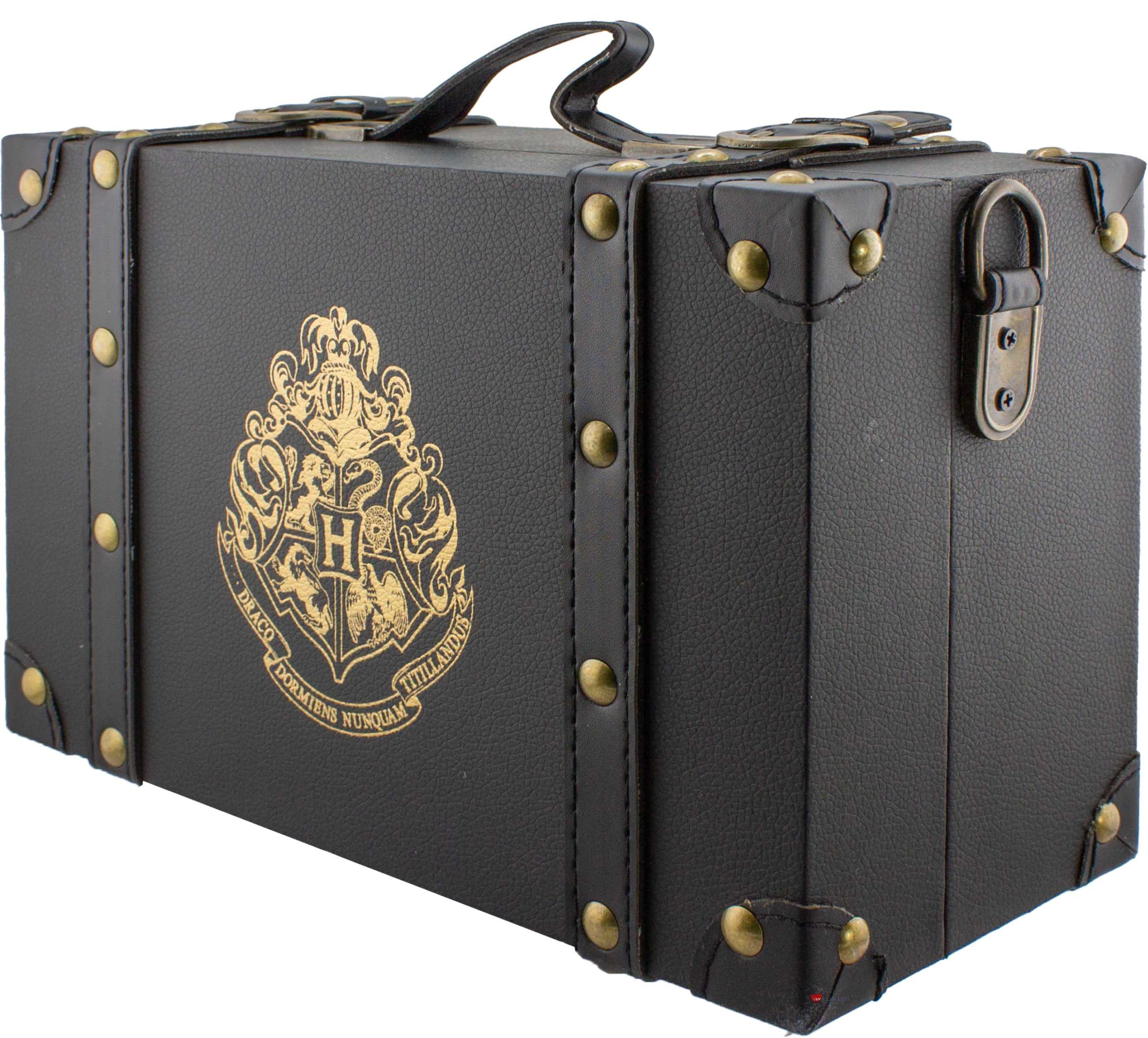 Harry Potter Hogwarts Crest Gift Set – Notebook Bottle Keychain & postcards Collector Box