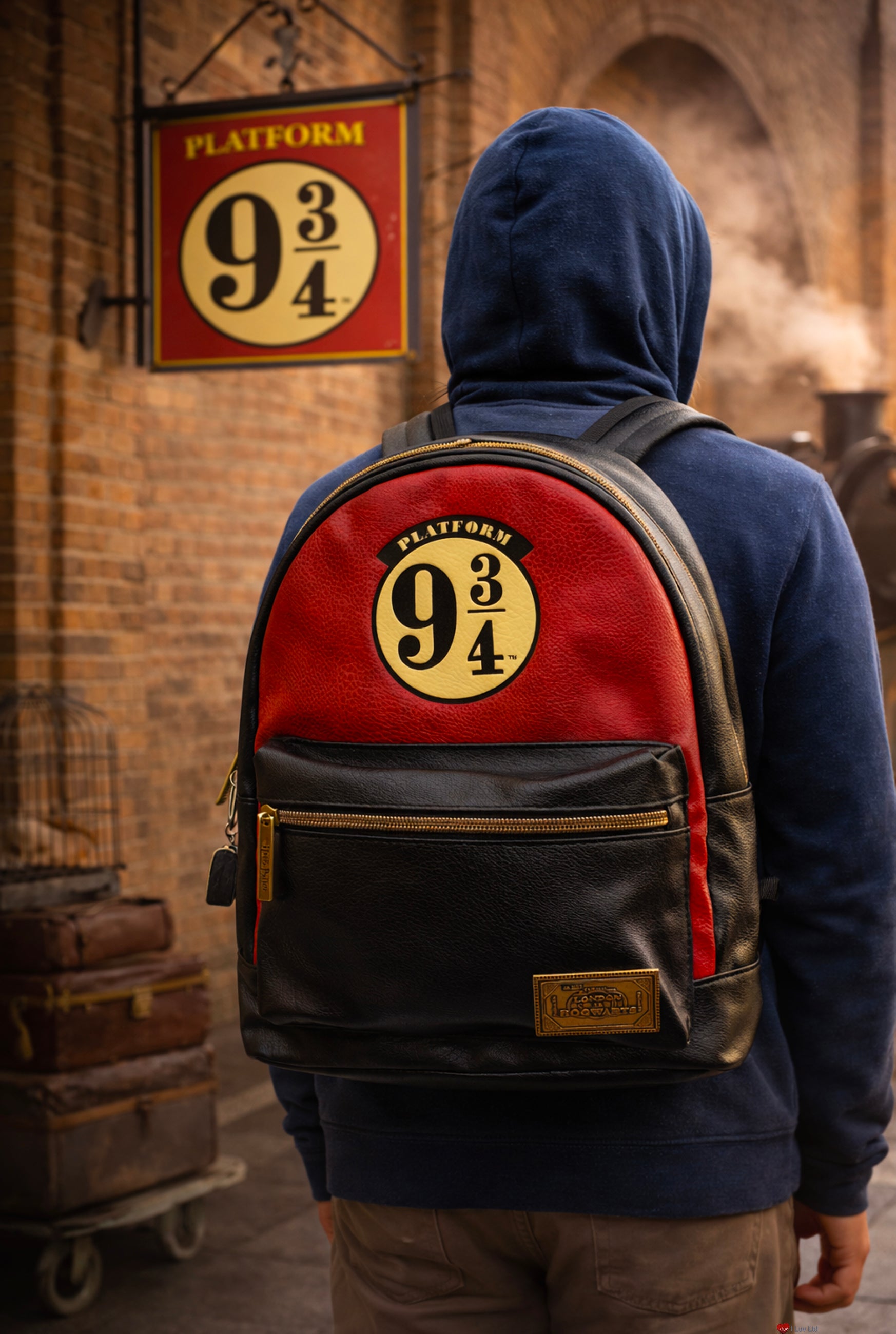 Harry Potter Platform 9 3/4 Backpack – Hogwarts Express School Travel Bag Wizarding World Backpack