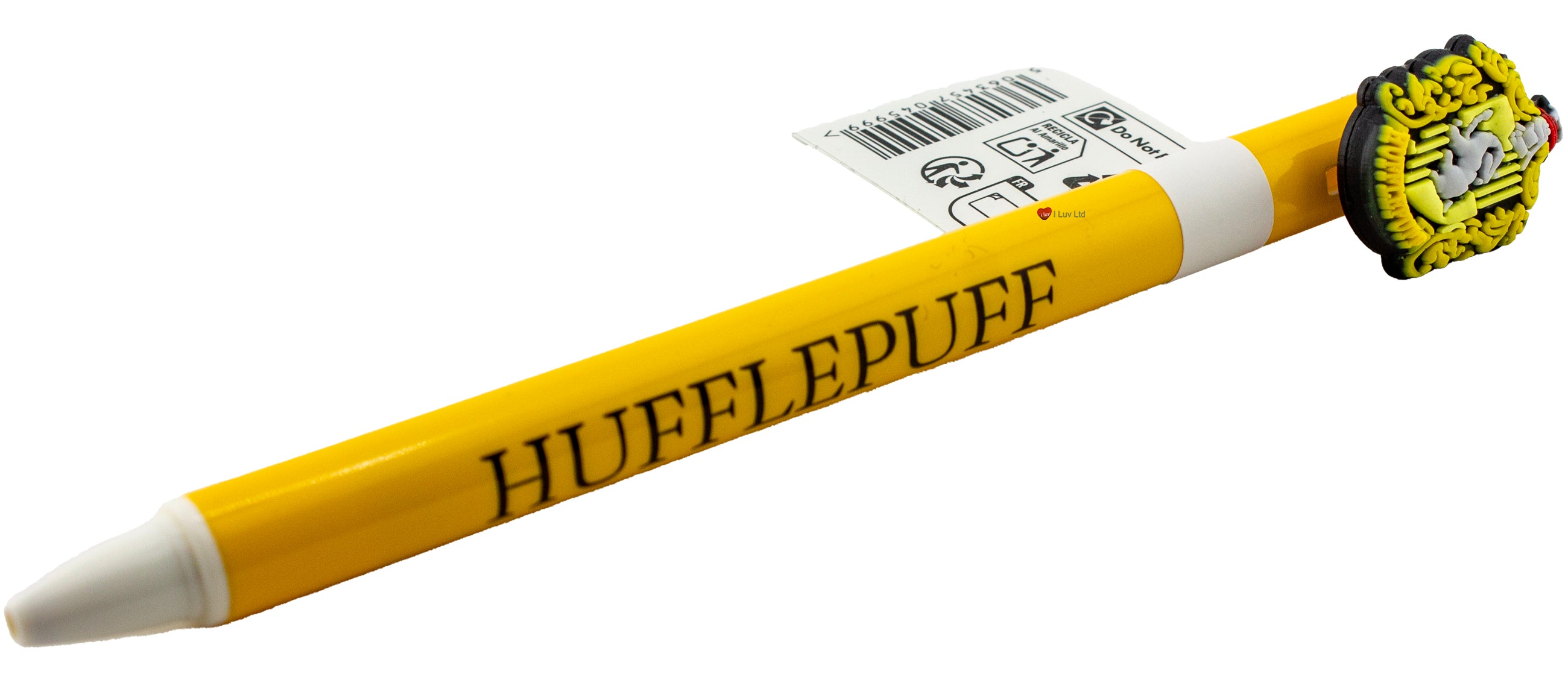 Harry Potter Hogwarts Houses Erasable Gel Pen – Yellow Pen Hufflepuff House