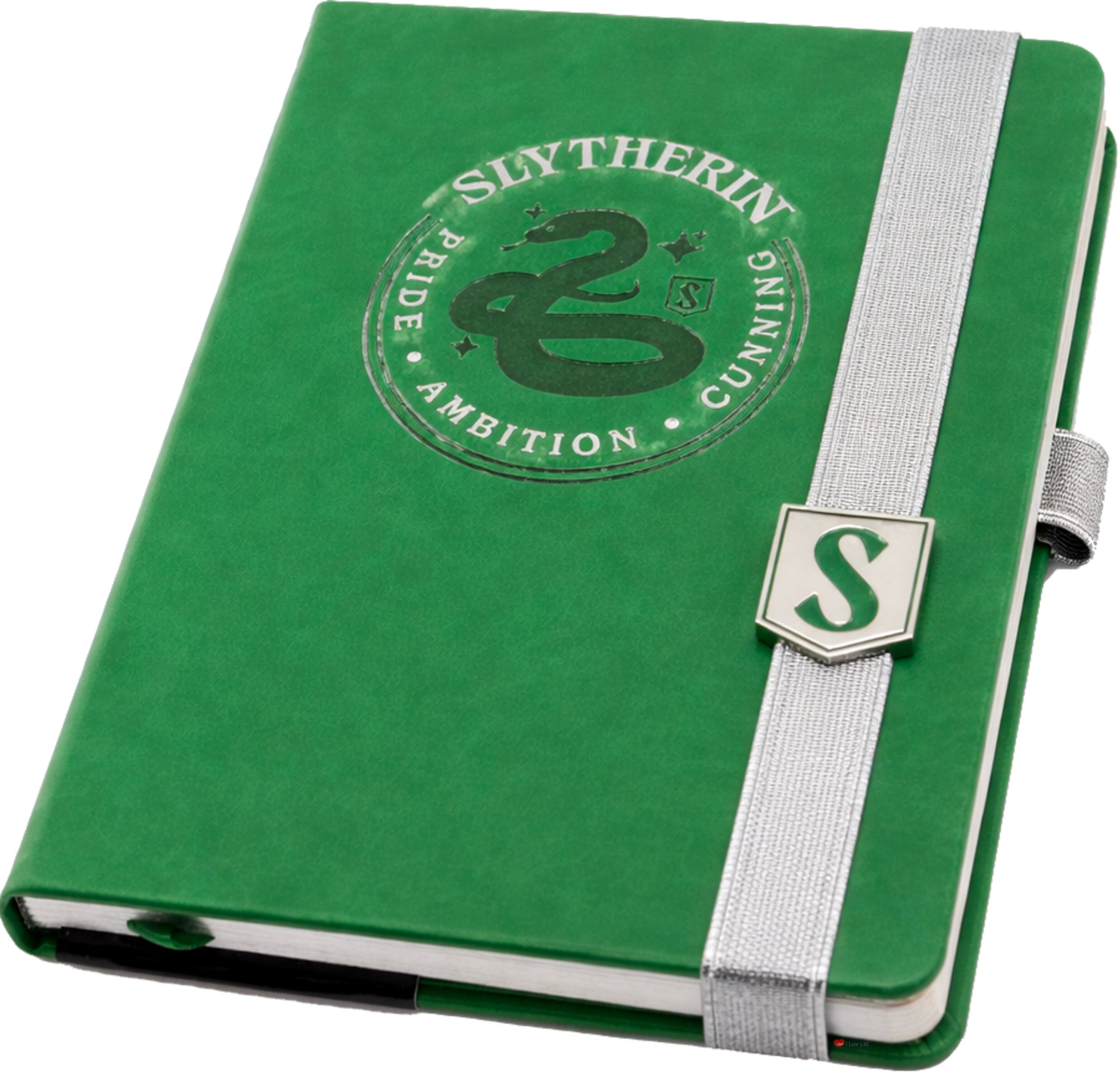 Harry Potter Slytherin Green Luxe Notebook 192 Pages – Hogwarts House Journal Premium Slytherin Stationery