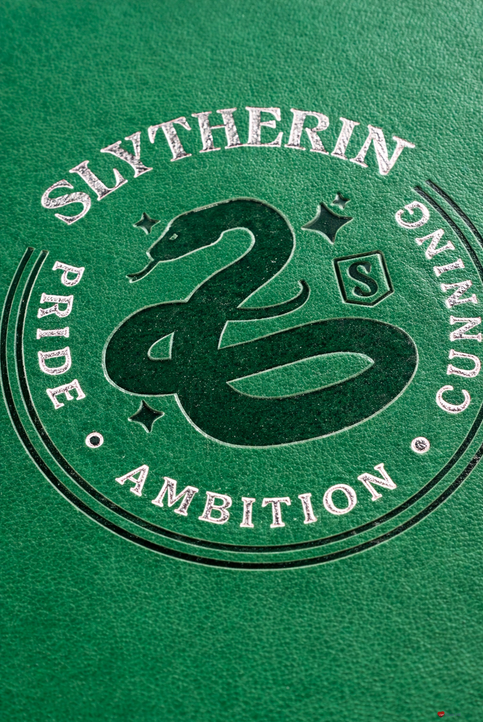 Harry Potter Slytherin Green Luxe Notebook 192 Pages – Hogwarts House Journal Premium Slytherin Stationery