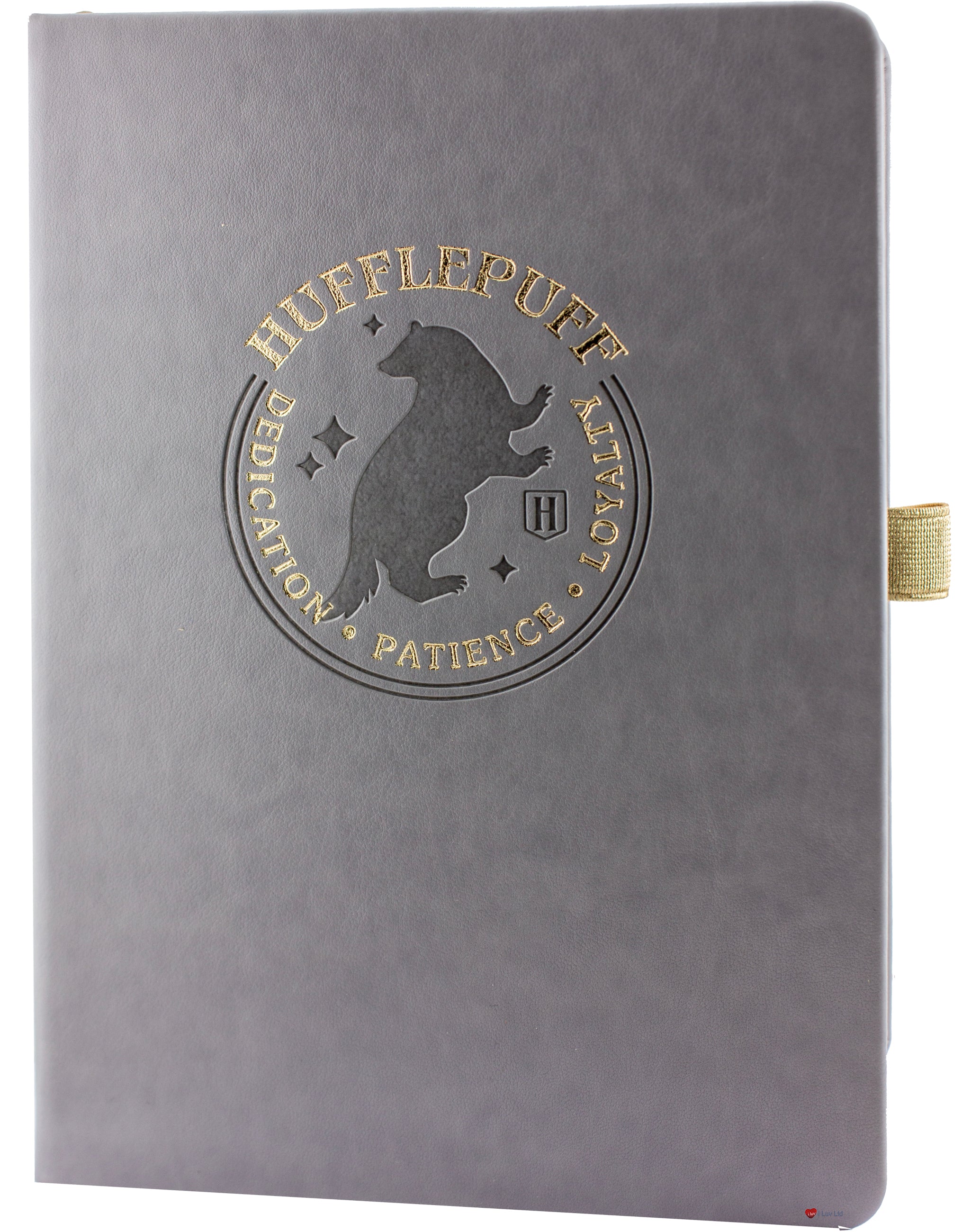 Harry Potter Hufflepuff White Notebook 192 Pages – Hogwarts House Journal Premium Hufflepuff Stationery