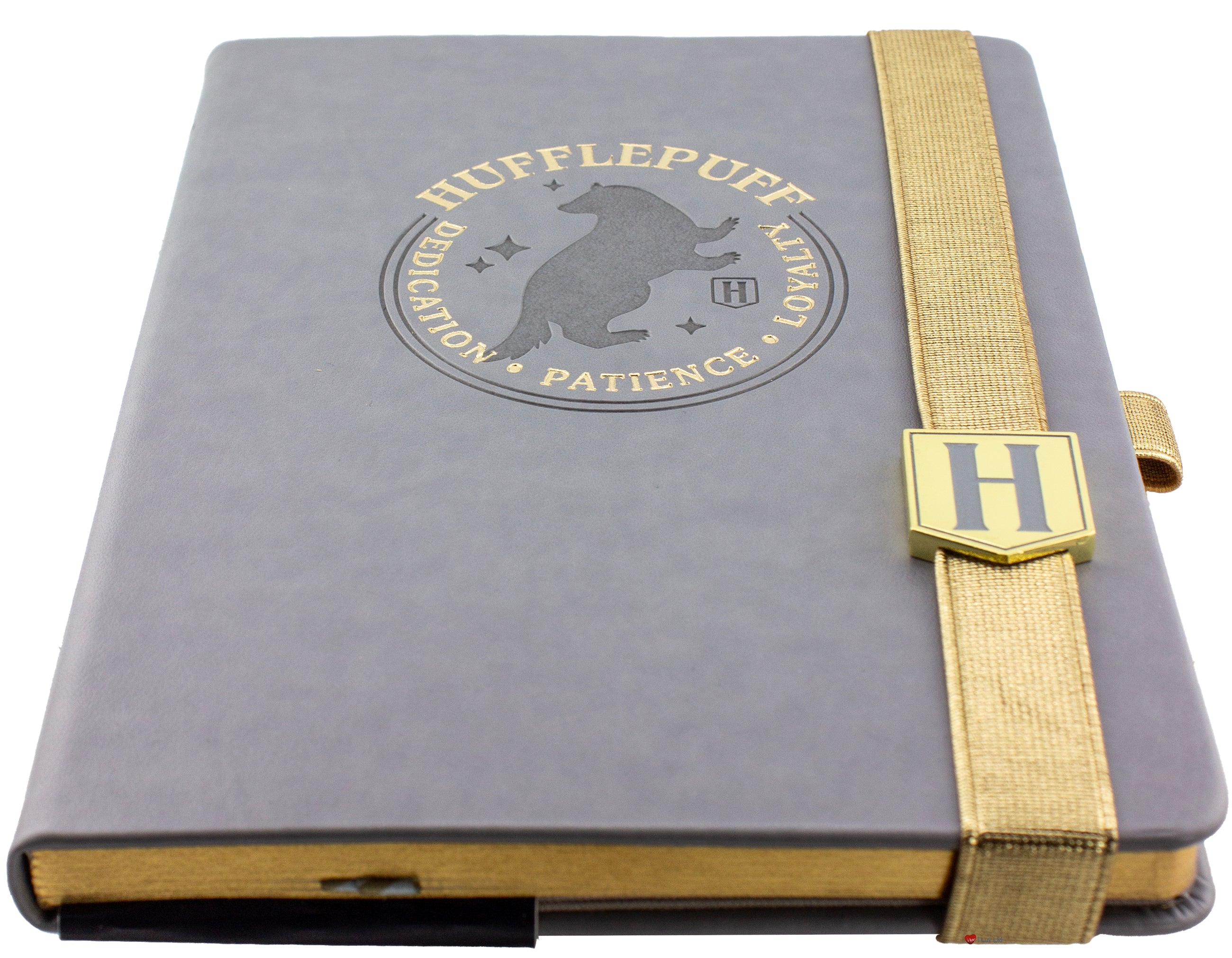 Harry Potter Hufflepuff White Notebook 192 Pages – Hogwarts House Journal Premium Hufflepuff Stationery