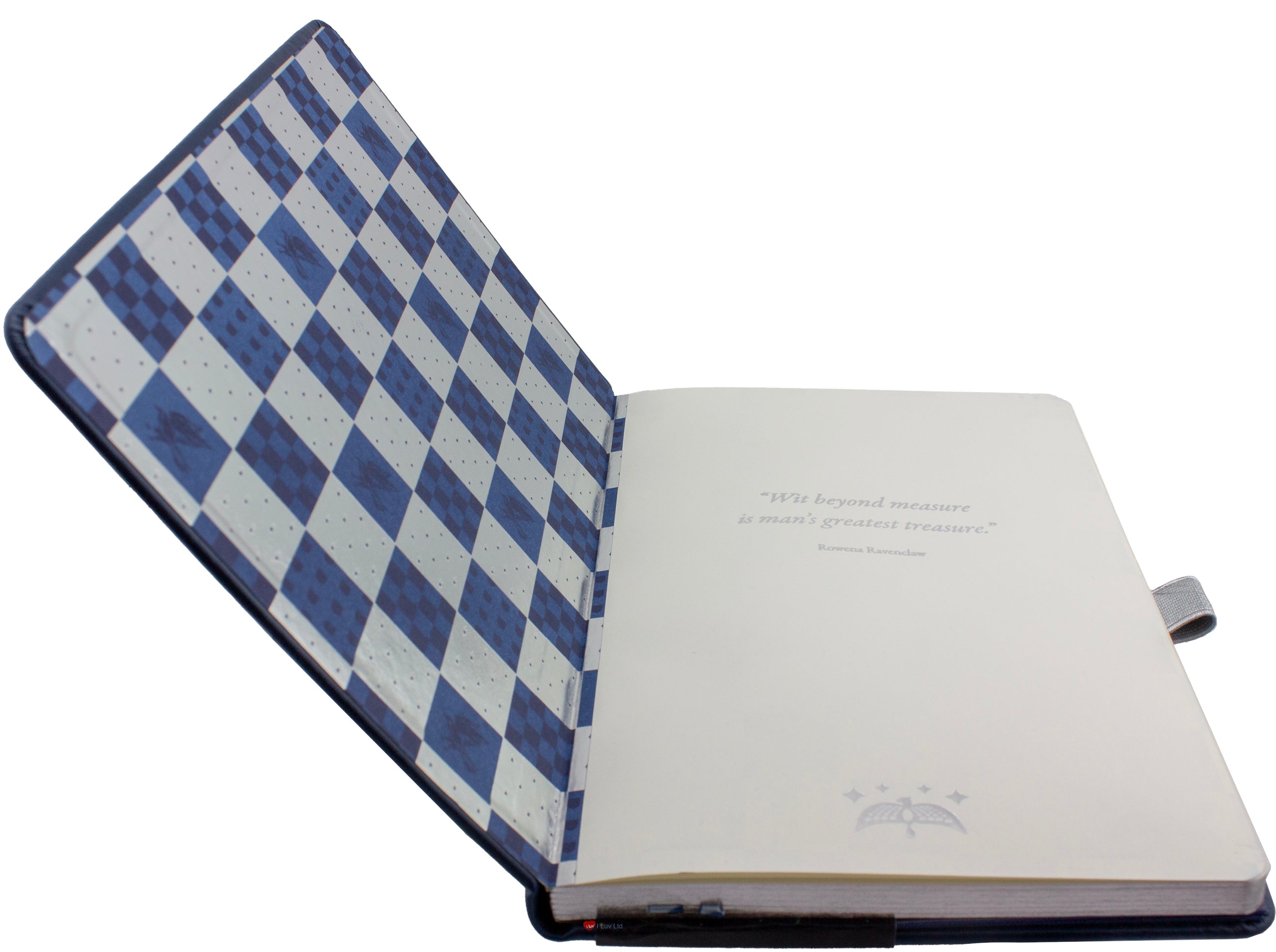 Harry Potter Ravenclaw Blue Luxe Notebook 192 Pages – Hogwarts House Journal Premium Ravenclaw Stationery