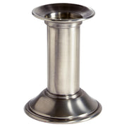 3.5 inch Pewter Medieval Antique Pewter Votive Candle Holder with Candle