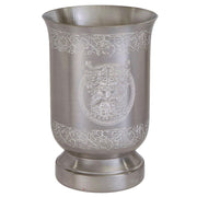 Odin Viking Drinking Goblet Cup Antique Pewter Finish Perfect for Engraving