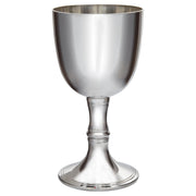 Pewter Red Wine Goblet 450ml Bright Polished Finish Perfect for Engraving