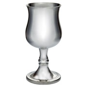Pewter Georgian Wine Goblet Large 300ml Bright Polished Perfect for Engraving