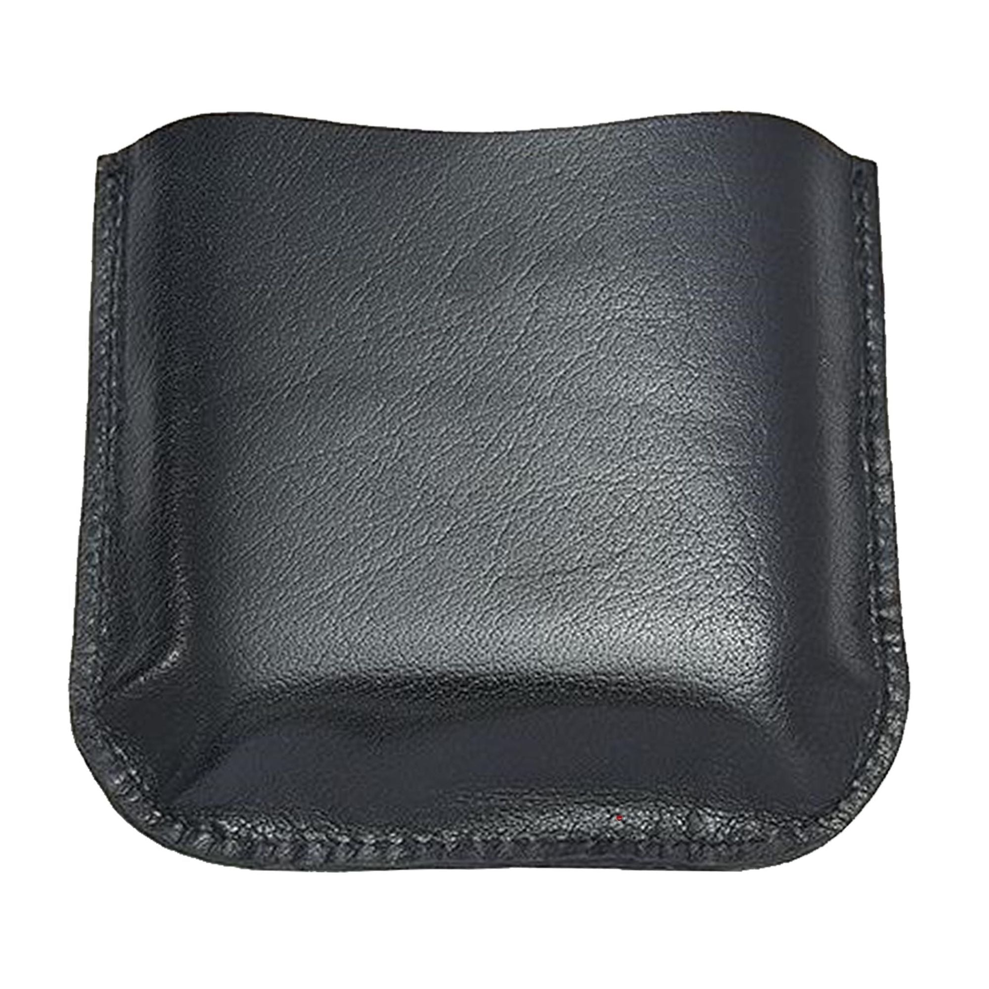 Black Leather Pouch Fits 4oz Pocket Hip Flasks Soft Leather Protects Flask