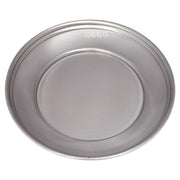 Small Antique Pewter 6" Side Tea Plate Perfect for Engraving Touchmarked on Rim