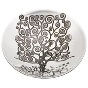 Large 8" Footed Pewter Bowl with Tree of Life Design Perfect for Engraving