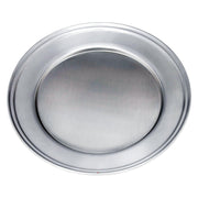 Large Antique Pewter 9" Dinner Plate Perfect for Engraving Touchmarked on Rim