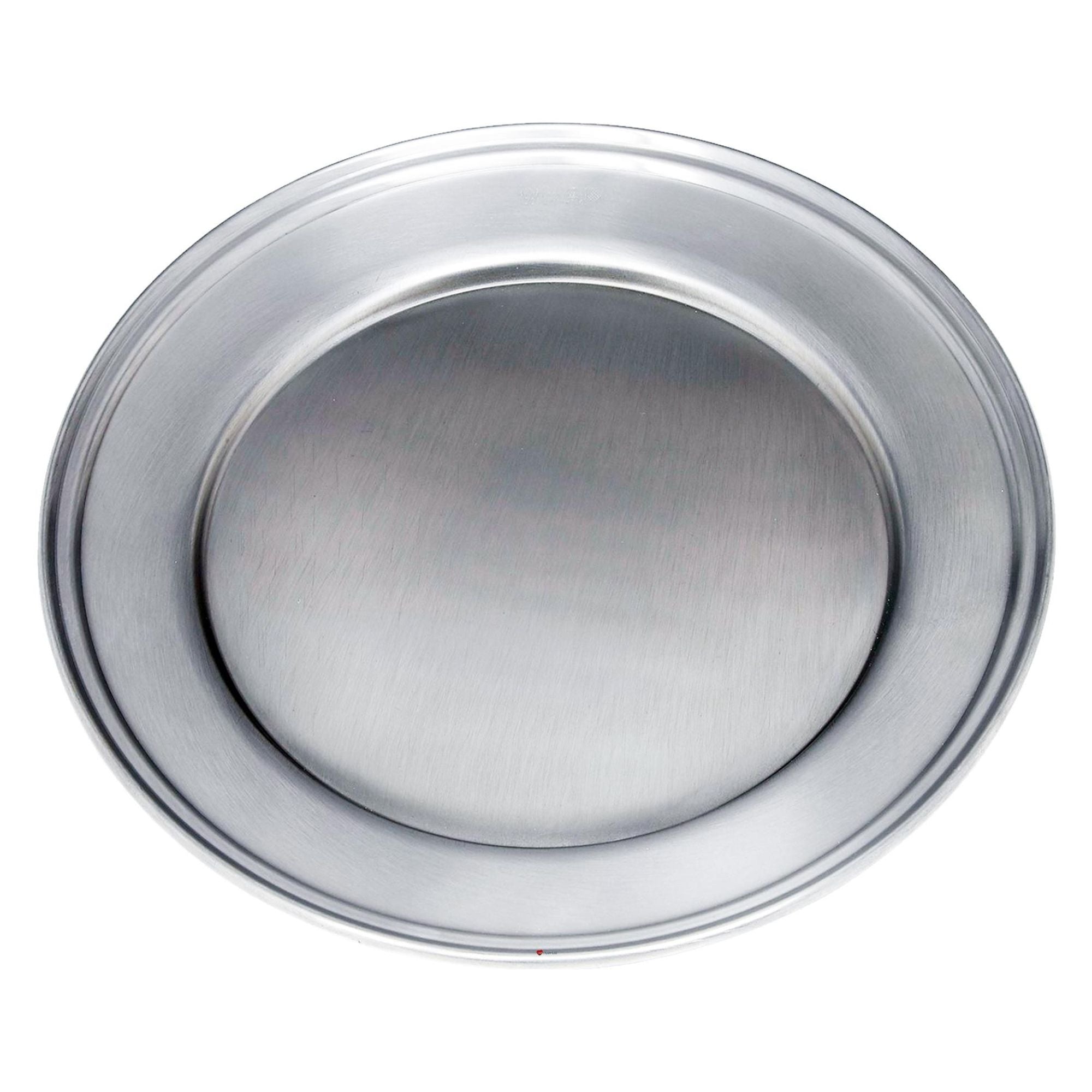 Large Antique Pewter 9" Dinner Plate Perfect for Engraving Touchmarked on Rim