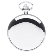 Clear glass sphere with a metallic top on a white background