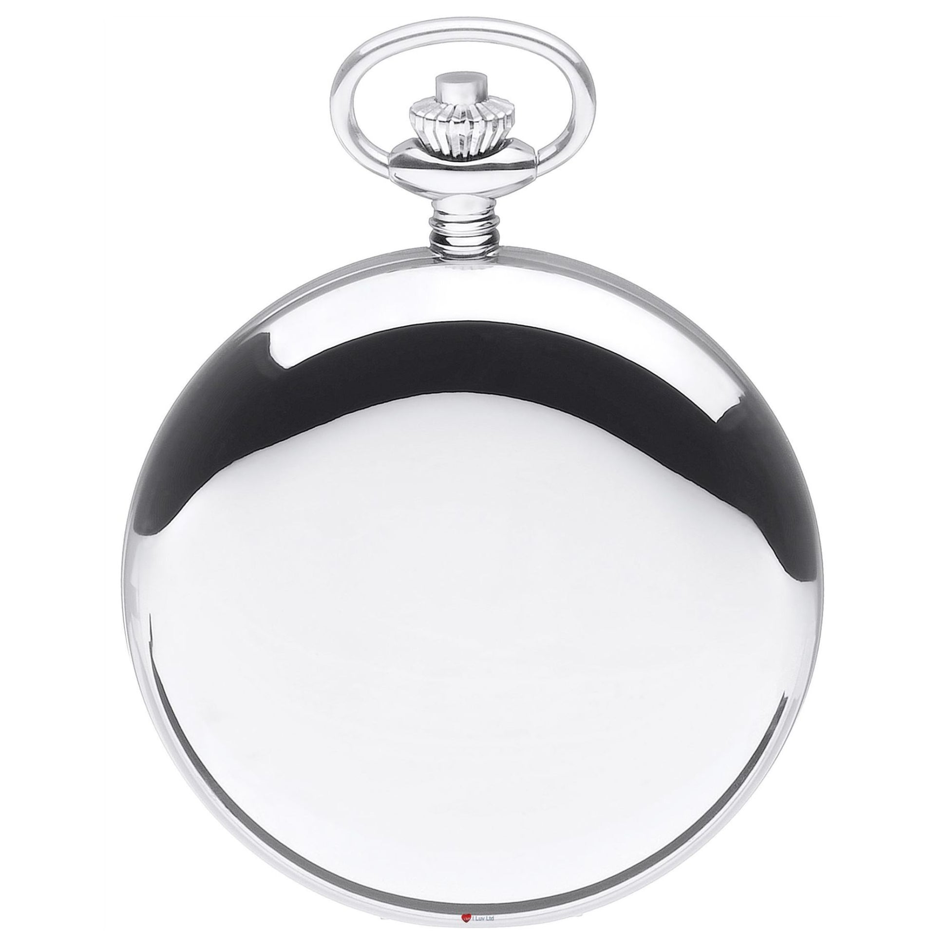 Round glass container with metal lid on a white background
