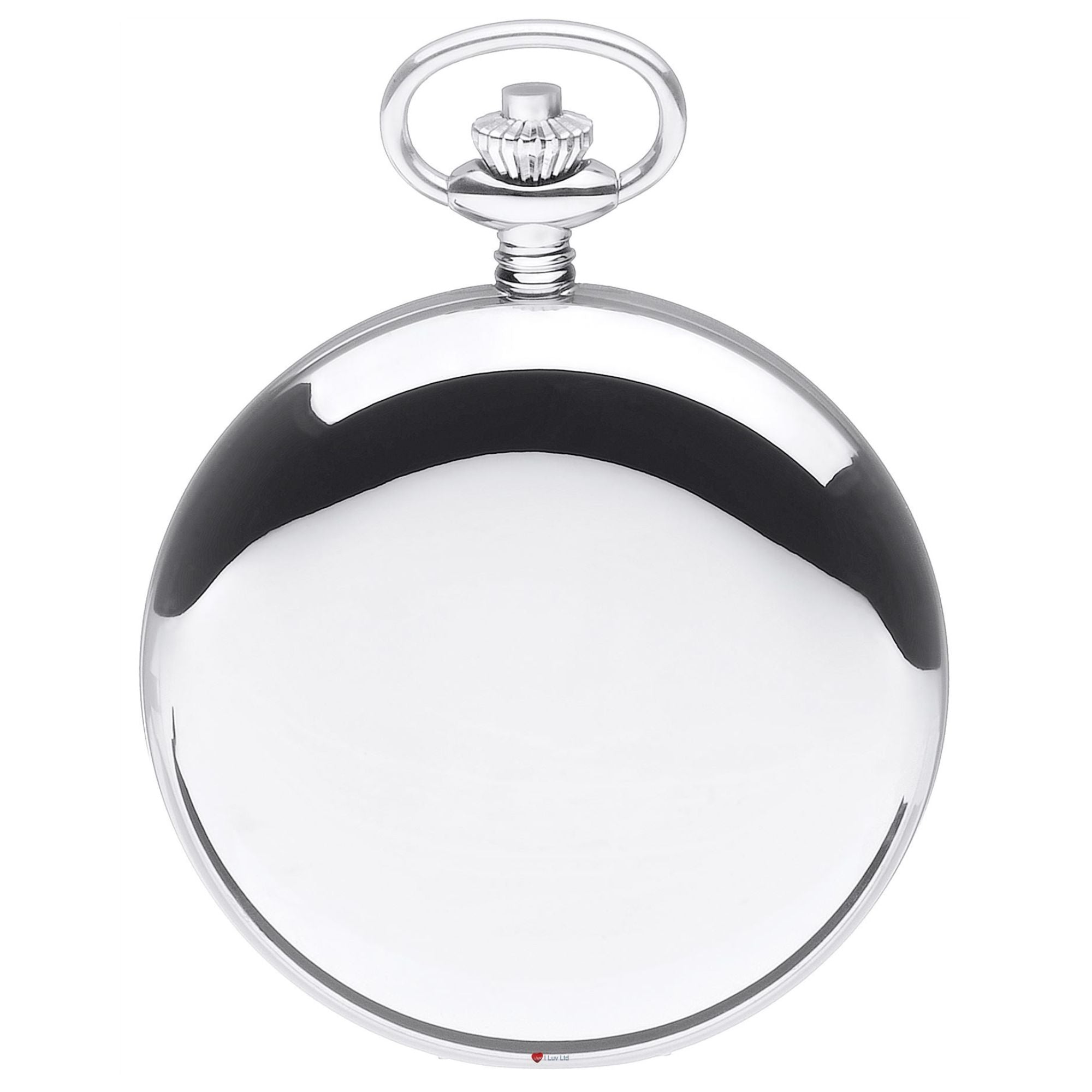 Round glass container with metal lid on a white background