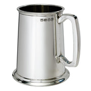 Pewter Tankard 1 Pint All Polished with Feature Touchmark Perfect for Engraving