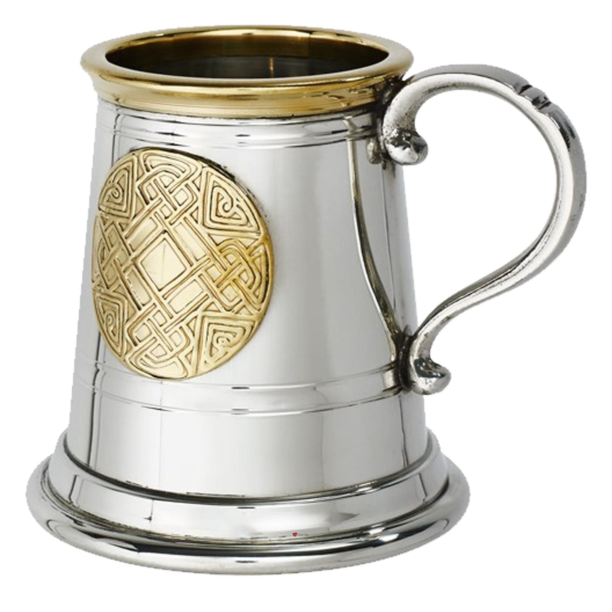 Quarter Pint Baby Christening Mug Tankard Pewter Georgian Perfect for Engraving