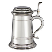Pewter Extra Heavy Lidded Tankard 1 Pint Balmoral Style Perfect for Engraving