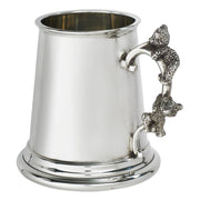 Quarter Pint Baby Christening Pewter Tankard Bear Handle Perfect for Engraving