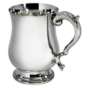 Pewter Tankard 1 Pint Georgian Heavy Gauge and Touchmark Perfect for Engraving