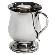Quarter Pint Baby Christening Mug Georgian Swan Handle Perfect for Engraving