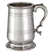 Pewter Extra Heavy Tankard 1 Pint Howard Deep Lined Style Perfect for Engraving