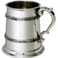 Tankard Half Pint Double Celtic Band Georgian Style Handle Perfect for Engraving