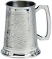 Pewter Tankard Traditional Full-Cover Celtic Knot Design 1pt