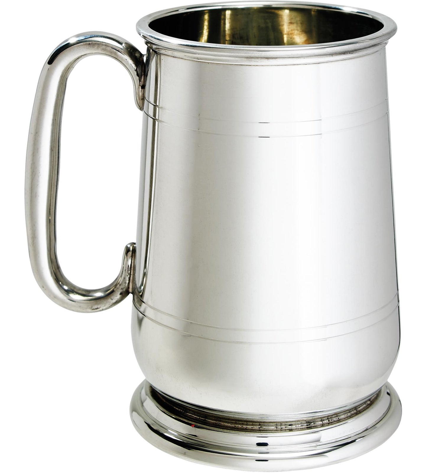 Pewter Tankard 1 Pint Howard Style Jacobean with C Handle Perfect for Engraving