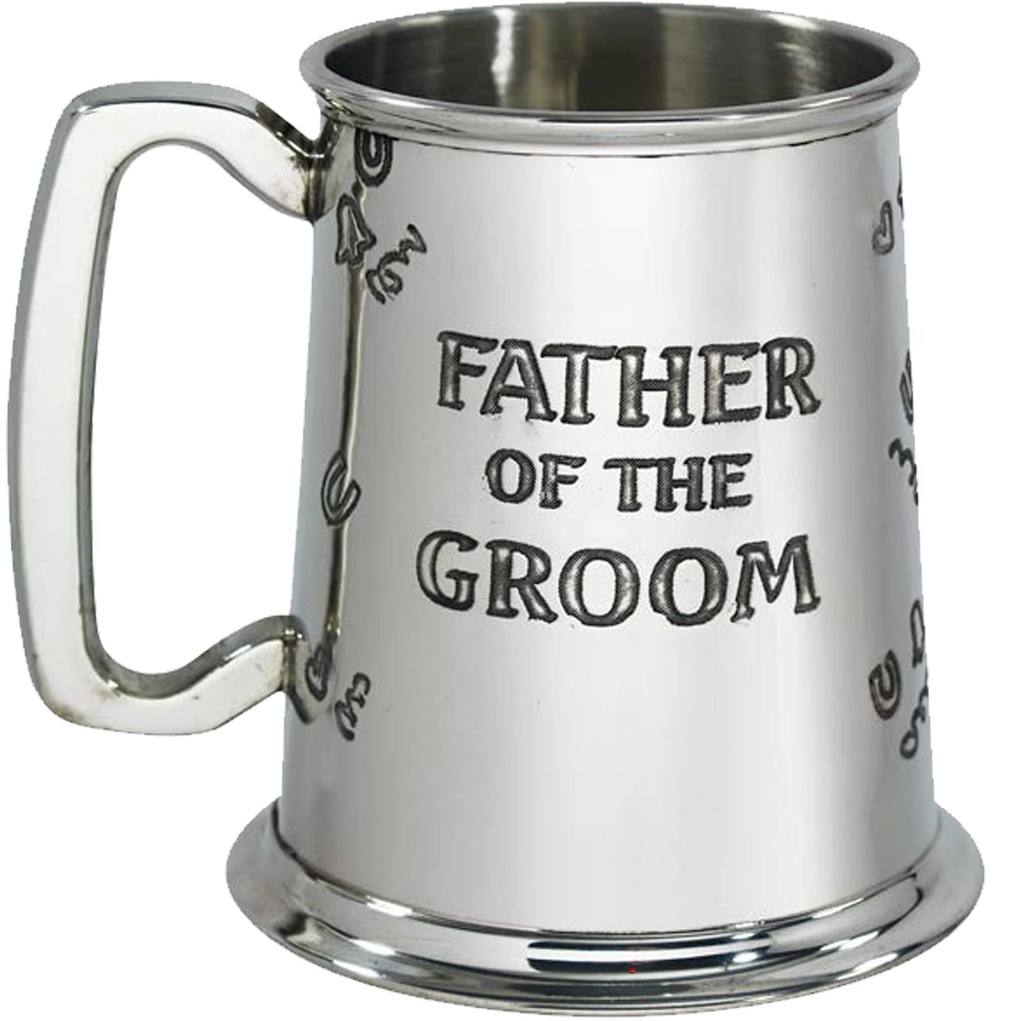 Pewter Tankard 1 Pint Father of the Groom Wedding Gift Perfect for Engraving