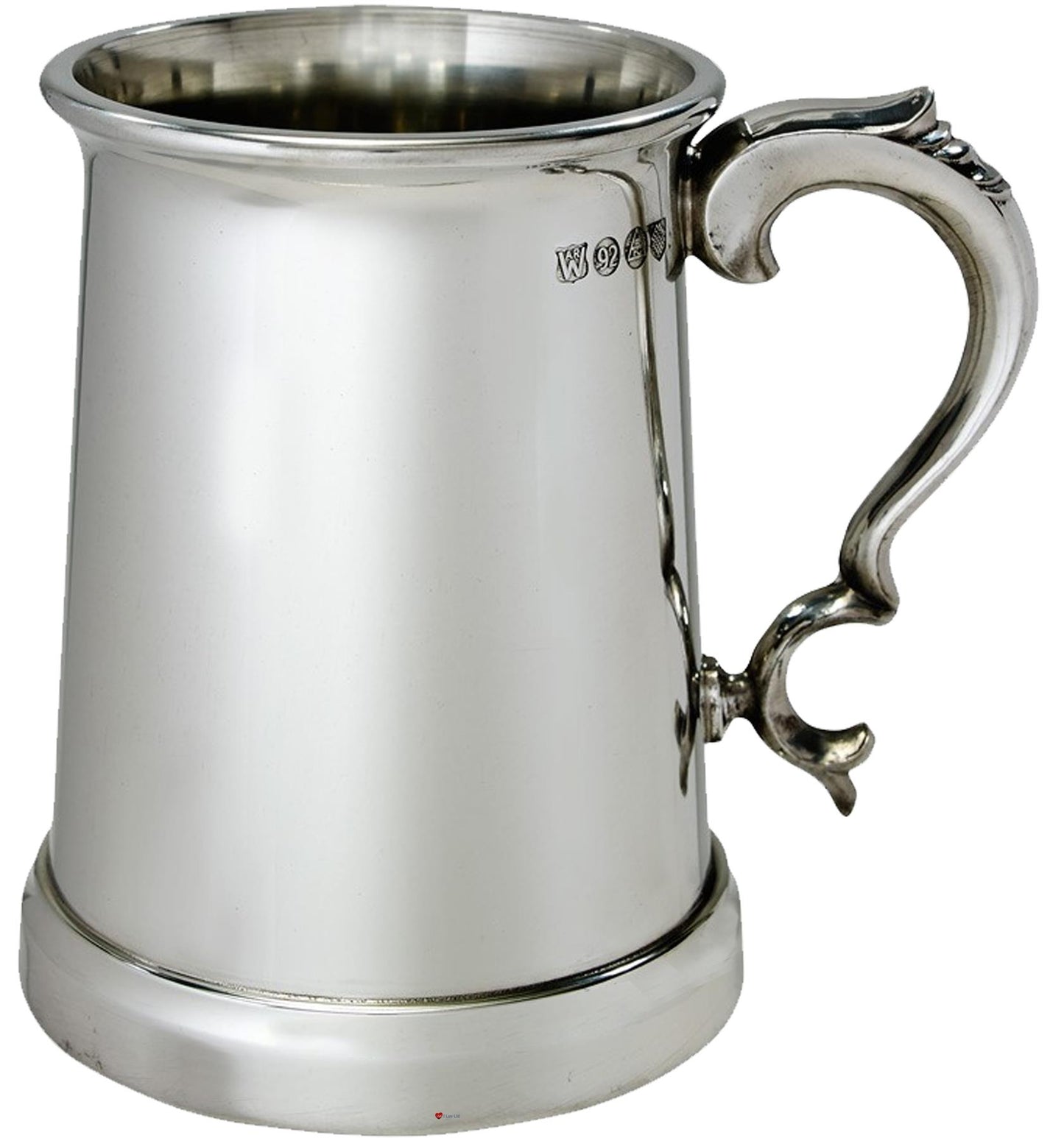 Pewter Tankard 1 Pint Vanguard Heavy Gauge and Touchmark Perfect for Engraving