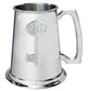 21st Birthday key 1pt Pewter Tankard Plain With Embossed Key Can Be Engraved