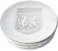 CYMRU Welsh Dragon Shield on Lid 90mm Large Pewter Trinket Box