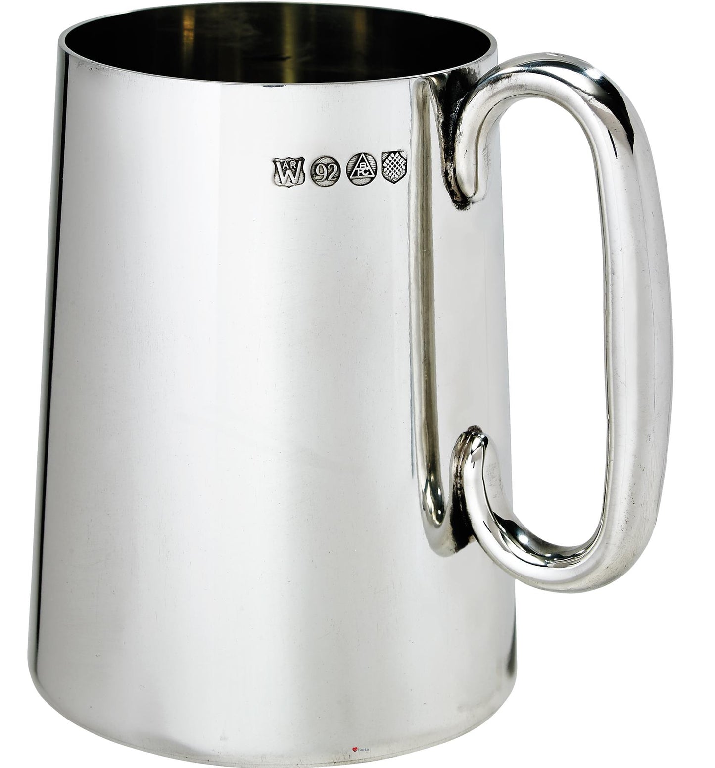 Pewter Tankard 1 Pint Heavy Gauge Imperial and Touchmark Perfect for Engraving