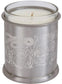 Candle Votive Holder with Viking Design Dark Antique Pewter Comes with Candle