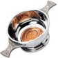 2" 4" Quaich with Scottish Celtic Design Copper Insert Celtic Design Handles