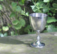 Pewter White Wine Goblet 300ml Bright Polished Finish Perfect for Engraving