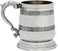 Pewter Tankard George 3rd Ornate Handle 1pt Polished  Great Gift