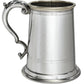 Pewter Tankard 1 Pint Celtic Gold Brass Georgian Handle Perfect for Engraving