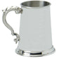 Pewter Tankard Embossed Crown Green Bowling Ornate Handle Ideal Gift