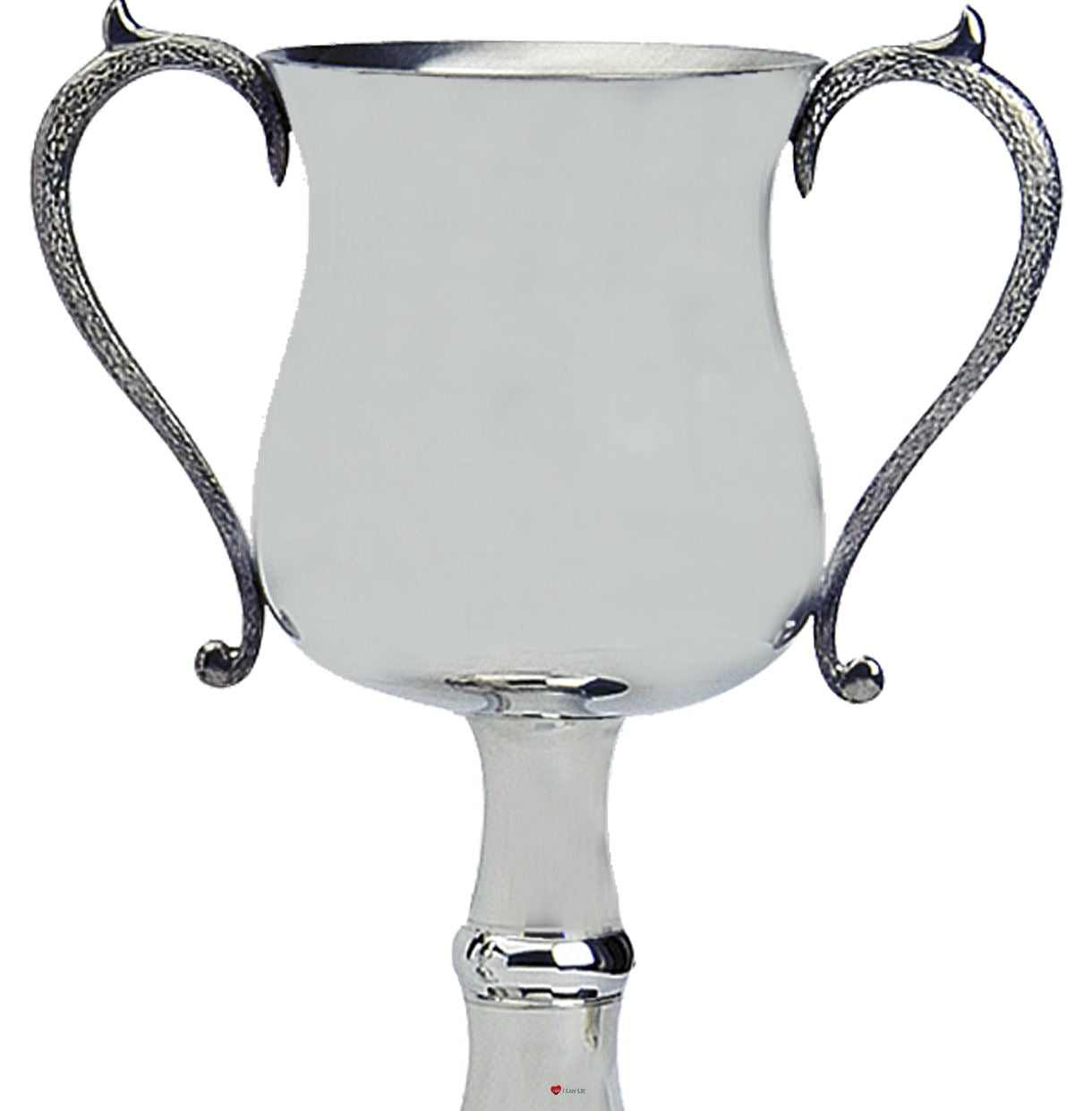 Pewter Sporting Trophy 8inch Polished Georgian Style Football, Rugby, Rowing