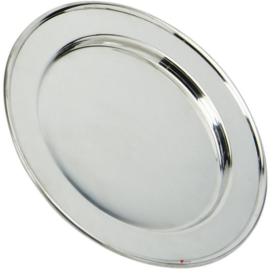 Pewter Plate Plain Polished Finished Fine English Pewter 7" 177mm