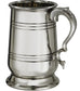 Pewter Extra Heavy Tankard 1 Pint Howard Deep Lined Style Perfect for Engraving