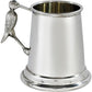 Stork Handle Quarter Pint Baby Christening Pewter Tankard Perfect for Engraving