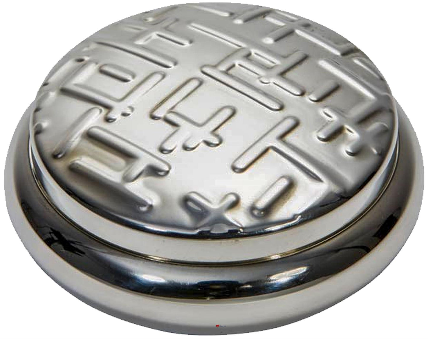 Georgian Pewter Round Trinket Box Metropolitan Pattern Perfect for Engraving