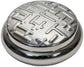 Georgian Pewter Round Trinket Box Metropolitan Pattern Perfect for Engraving