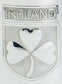 Pewter Tankard 1pt Ireland National Shield Irish Three Leaf Shamrock Engravable